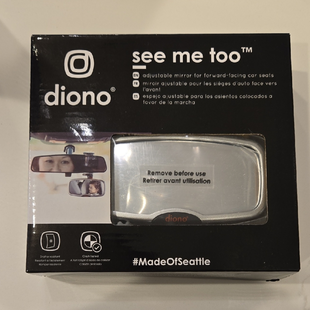 Diono See Me Too Adjustable Mirror - NEW IN BOX